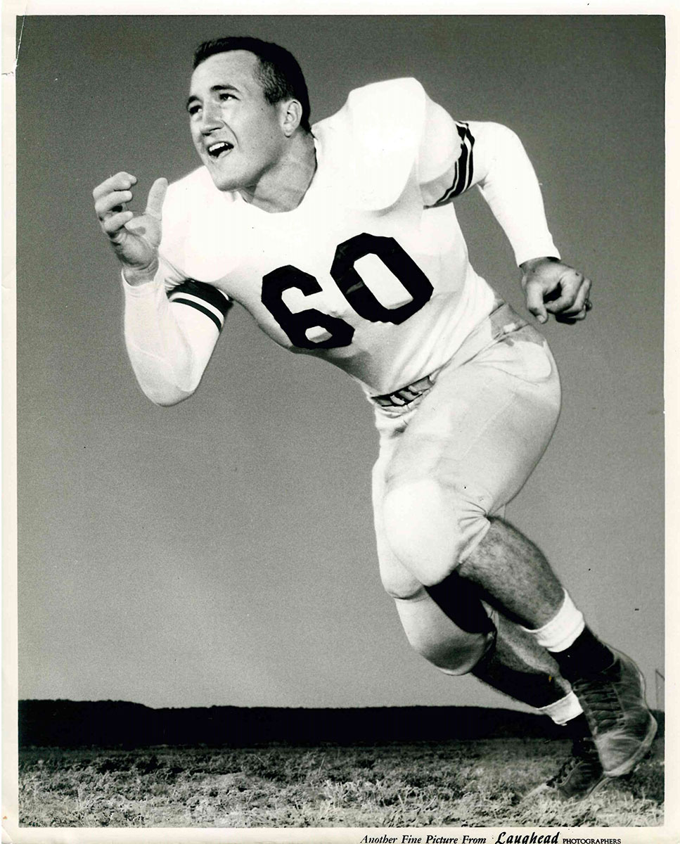Ray Barrett Ray Barrett in football uniform