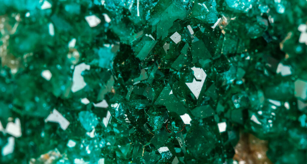 up close image of emerald