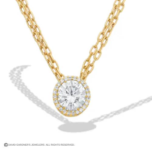 diamond pendant necklace