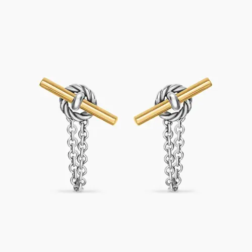 Mixed Metal Earrings